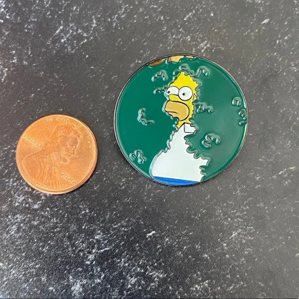 Homer Simpson Enamel Pin/ Brooch